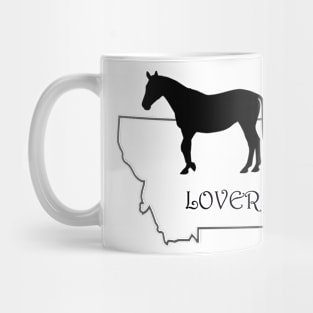 Montana Horse Lover Gift Mug